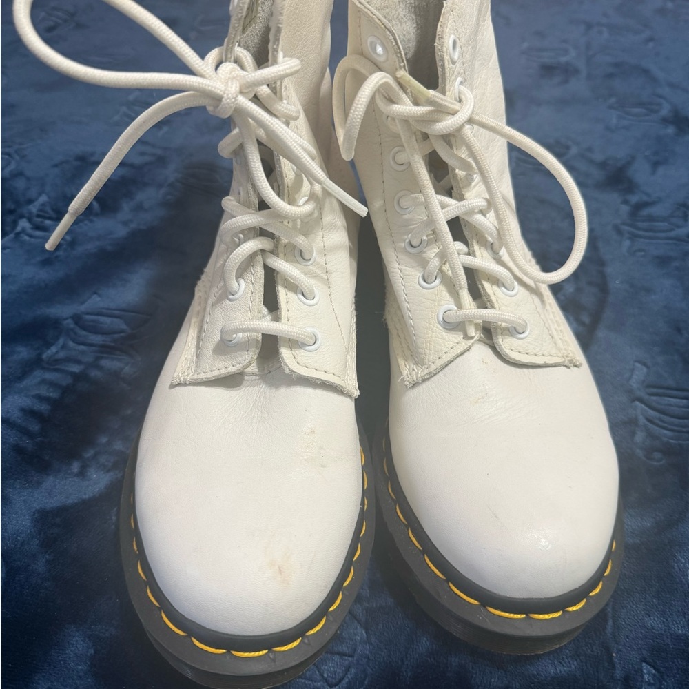 White Dr martens
